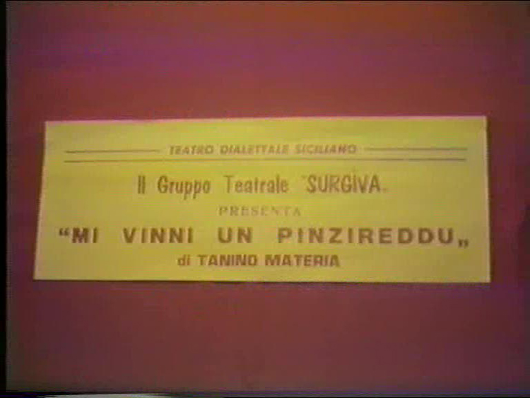 mi vinni un pinzireddu